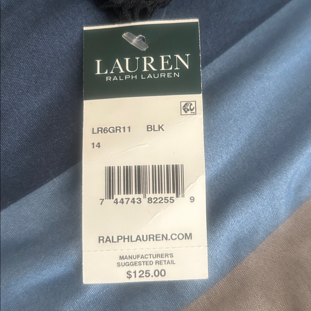 Ralph Lauren Black Halter one piece swimsuit - Picture 4 of 4